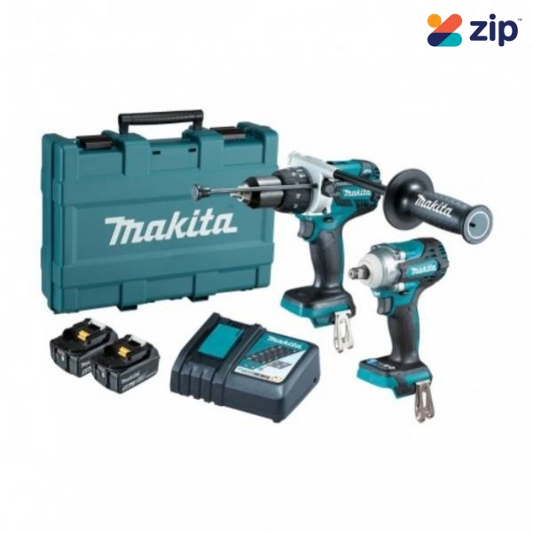 Makita DLX2370T - 18V Cordless Brushless 2 Piece Combo Kit
