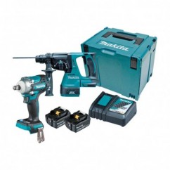 Makita DLX2372TJ - 18V 5.0Ah Li-ion Cordless Brushless 2pc Combo Kit