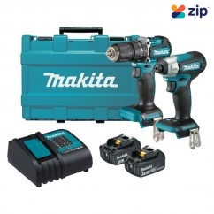 Makita DLX2414S - 18V 3.0Ah Li-Ion Brushless Sub-Compact 2 Piece Combo Kit