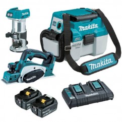 Makita DLX3120TX1 - 18V 5.0Ah Brushless Cordless 3 Piece Combo Kit