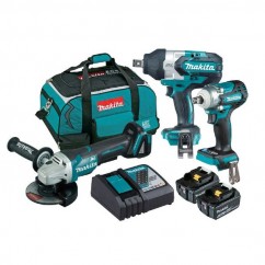 Makita DLX3123TX1 - 18V 5.0Ah Cordless Brushless 3 Piece Combo Kit