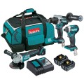 Makita DLX3146TX1 - 18V 5.0Ah Li-Ion Brushless 3 Piece Combo Kit Combo Kits 18v