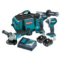 Makita DLX3149TX1 - 18V 5.0Ah Li-Ion Brushless 3 Piece Combo Kit Combo Kits 18v