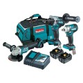 Makita DLX3150TX1 - 18V 5.0Ah Li-Ion Brushless 3 Piece Combo Kit