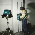 Makita DML811X2 - 18V Li-ion Cordless LED Work Light (2 x DML811) with GM00002073 Tripod