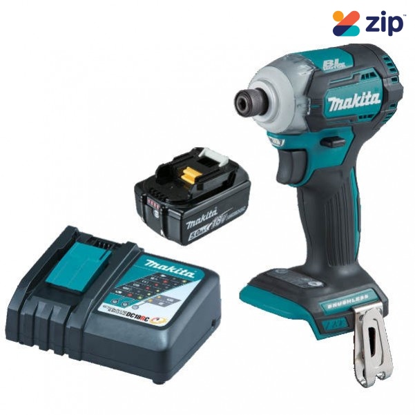 Makita DTD170RT - 18V Brushless Cordless 4 Stage Impact Driver Kit