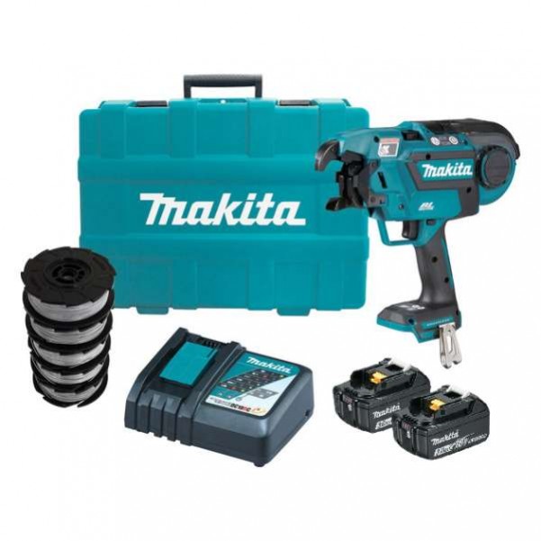 Makita DTR180RFX1 - 18V 3.0Ah Brushless Cordless Rebar Tying Tool Kit