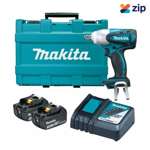 Makita DTW251RFE - 18V 1/2" Drive Cordless Impact Wrench Kit