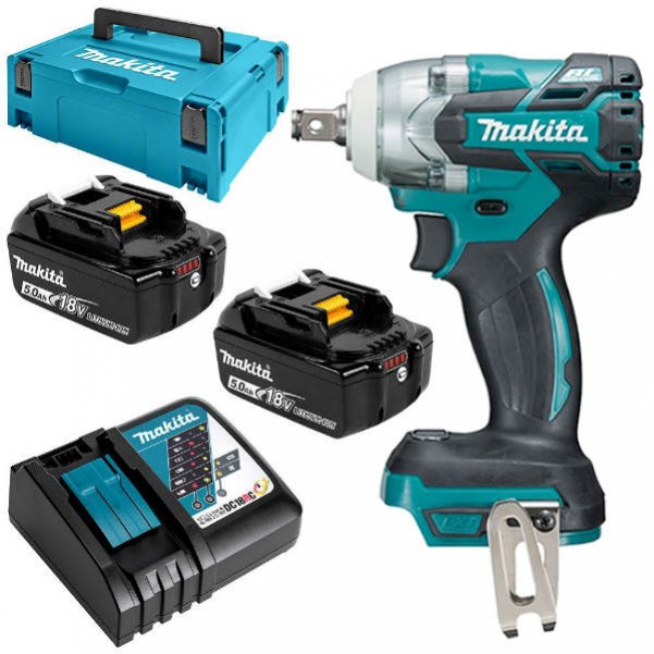 Makita DTW285RTJX - 18V 5.0Ah Cordless Brushless 1/2” Impact Wrench Kit