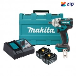 Makita DTW285XRTE - 18V 5.0Ah Cordless Brushless 1/2” Detent Pin Impact Wrench Kit