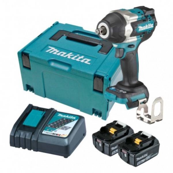 Makita DTW700RTJ - 18V 1/2" Brushless Cordless Impact Wrench Kit Impact Wrenches