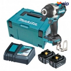 Makita DTW701RTJ - 18V 1/2" Brushless Cordless Detent Pin Impact Wrench Kit