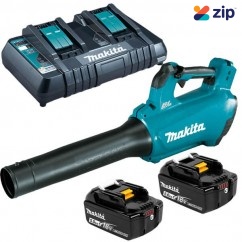 Makita DUB184PT2  - 18V 5.0Ah Cordless Brushless Blower Combo Kit