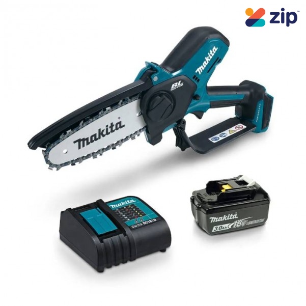 Makita DUC150SF - 18V 3.0Ah Li-ion Cordless Brushless 150mm (5-4/5") Pruning Saw Kit Chainsaws