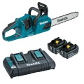 Makita DUC405PT2- 36V (18Vx2) 400mm (16") Brushless Chainsaw Kit