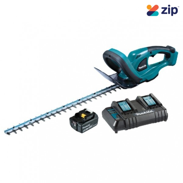 Makita DUH523CT - 18V 5.0Ah 520mm Cordless Hedge Trimmer Kit