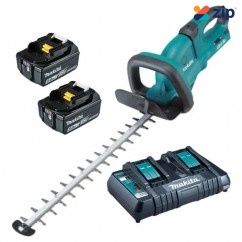 Makita DUH551PT2 - 36V (18V x 2) 5.0Ah 550mm Cordless Hedge Trimmer Kit