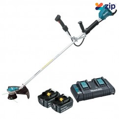 Makita DUR365UPT2 - 36V (18Vx2) 5.0Ah Cordless Brushless Line Trimmer Kit