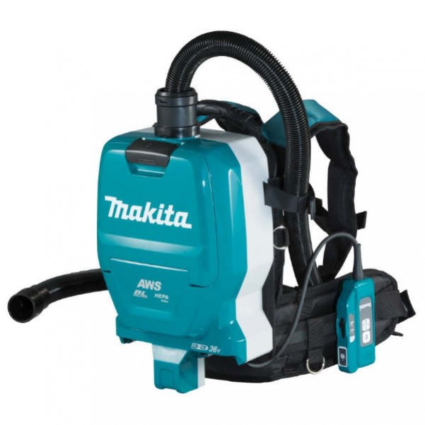 Makita DVC265ZXU - 36V (18Vx2) Brushless AWS Backpack Vacuum Skin Vacuums & Dust Extractors
