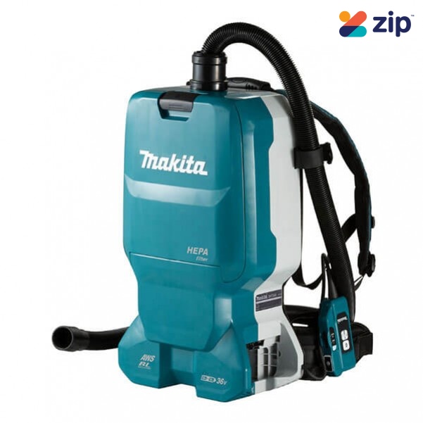 Makita DVC665ZXU - 18Vx2 (36V) AWS Cordless Brushless Backpack Vacuum Cleaner Skin