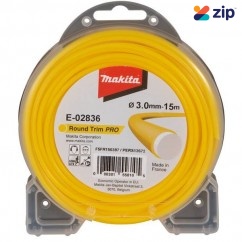 Makita E-02836 - 3mm × 15m Round Trim Pro Yellow Line