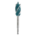 Makita E-26696 - 28mm x 165mm 1/4" Hex Impact 4-Cut Wood Auger Drill Bit Makita E-26696 - 28mm x 165mm 1/4" Hex Impact 4-Cut Wood Auger Drill Bit