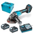 Makita GA005GM202 - 40V Max 4.0Ah XGT 125mm (5") Cordless Brushless Slide Switch Angle Grinder Kit