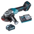 Makita GA013GM104 - 40V 125mm Brushless Cordless Paddle Switch Angle Grinder Kit  Cordless Tool Kits & Skins