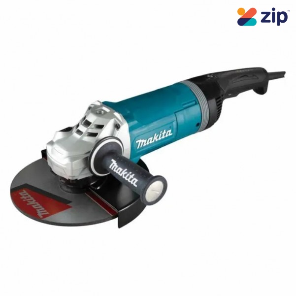 Makita GA9080FX1 - 2400W 230mm (9") Soft Start Angle Grinder 125mm Grinders