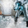 Makita HM004GZ01 - 80V Max (40V x 2) Li-ion Cordless Brushless Hex Shank Demolition Jack Hammer Skin Demolition Jack Hammers