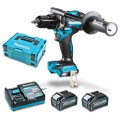 Makita HP001GM201 - 40V Max XGT Cordless Brushless Hammer Driver Drill Kit