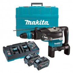 Makita HR006GT201 - 80V Max (40Vx2) XGT 5.0Ah 52mm Cordless Brushless SDS Max Rotary Hammer Kit