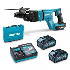 Makita HR007GM201 - 4.0Ah 2x40V Max XGT Brushless Cordless 28mm SDS Plus Rotary Hammer Kit