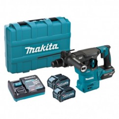  Makita HR008GM201 - 4.0Ah 40V Max XGT Brushless 30mm SDS Plus Rotary Hammer Kit