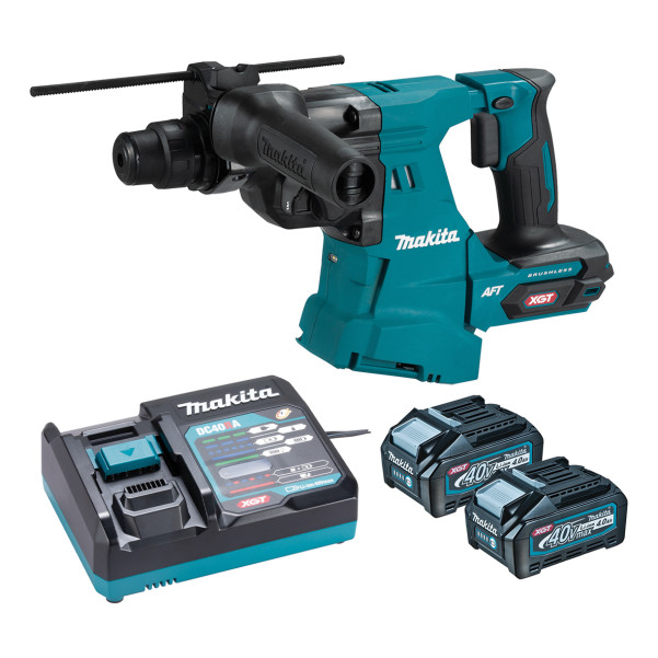 Makita HR011GM201 - 40V Max XGT 28mm SDS Plus Brushless Rotary Hammer Kit Rotary Hammer Drills