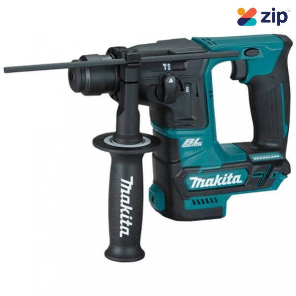 Makita HR166DZ - 12V Max Cordless Brushless 16mm SDS Plus Rotary Hammer Skin