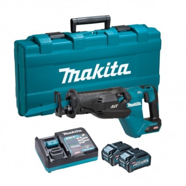 Makita JR002GM201 - 40V 4.0Ah Max XGT Cordless Brushless Orbital Recipro Saw Kit