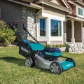 Makita LM002GL201 - 40V Max 8.0Ah Li-ion Cordless Brushless 534mm (21") Lawn Mower Combo Kit Mowers