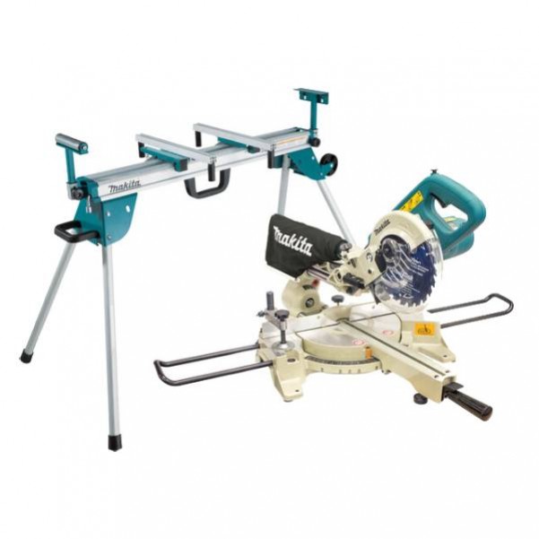Makita LS0714-AWST06 - 190mm Slide Compound Saw Skin & Mitre Saw Stand Combo Kit Oversized