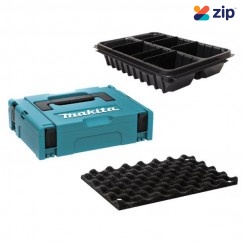 Makita MAKPAC107 - Makpac 2 Row Storage & Sponge Case 1 Set