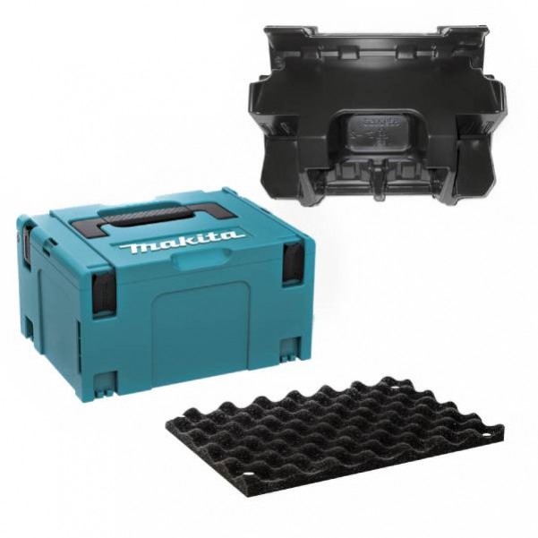 Makita MAKPAC116 - Makpac 3 / Dual Charger / 4 Battery Storage Makita Accessories