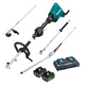 Makita DUX60PHPT2-B - 36V (18V x 2) 5.0Ah Li-Ion Cordless Brushless Multi Function Power Head Combo Kit with Attachments Makita DUX60PHPT2-B - 36V (18V x 2) 5.0Ah Li-Ion Cordless Brushless Multi Function Power Head Combo Kit with Attachments