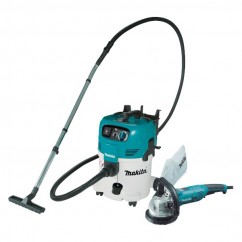 Makita PC5000C-VC30MX1 - 240V 125mm 1400W Concrete Planer Grinder M-Class Dust Extraction Combo Kit