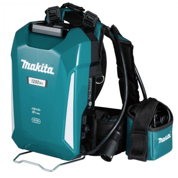 Makita PDC1200A02 - 36V Li-ion Cordless Portable Backpack Power Supply Kit Batteries