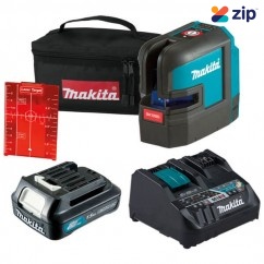 Makita SK105DKIT1 - 12V Max 2 Beam 3 Modes Cordless Red Cross Line Laser Kit