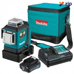 Makita SK700GDWA - 12V Max Green 3 x 360° Line Laser Kit