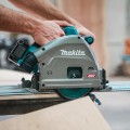 Makita SP001GM201T - 40V Max 2x4.0Ah 165mm (6-1/2") XGT AWS Brushless Plung Cut Saw w/ 1400mm Guide Rail Kit