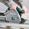 Makita SP001GM201T - 40V Max 2x4.0Ah 165mm (6-1/2") XGT AWS Brushless Plung Cut Saw w/ 1400mm Guide Rail Kit