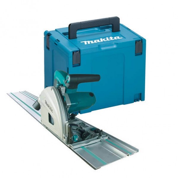 Makita SP6000JT - 240V 1300W 165mm Circular Plunge Saw With 1400mm Guide Rail