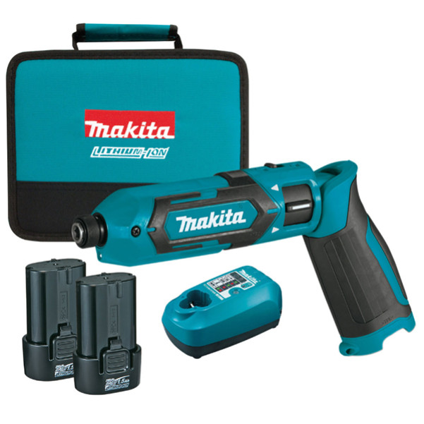 Makita TD022DSE - 7.2V 1.5Ah Impact Driver Kit Combo Kits up to 12v Makita TD022DSE - 7.2V 1.5Ah Impact Driver Kit Combo Kits up to 12v